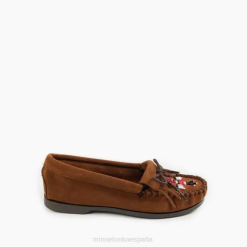 Minnetonka España | Minnetonka moc barco Thunderbird 4PZP99 marrón mujer