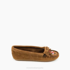 Minnetonka España | Minnetonka moc trueno 4PZP87 marrón polvoriento mujer