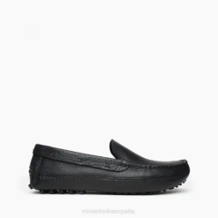 Minnetonka España | Minnetonka p.w. mocasín de conducción 4PZP393 negro hombres