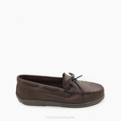 Minnetonka Zapatos | Minnetonka clásico de piel de alce 4PZP326 chocolate hombres