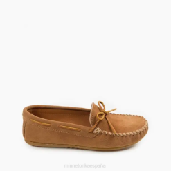 Minnetonka Zapatos | Minnetonka mocasín clásico 4PZP330 gris pardo hombres