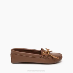 Minnetonka Zapatos | Minnetonka suela blanda doble de piel de venado 4PZP65 carmelo mujer